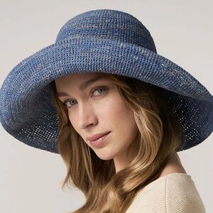 Helen Kaminski Provence 12 Packable Raffia Hat NWOT